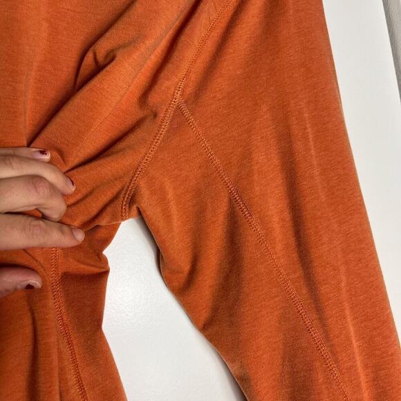 Basin + Range Quarter Zip Pullover Top Men's Medium Orange Outdoor - Picture 6 of 10